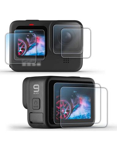 Kit de Accesorios Funda Silicona GoPro Hero 9/10/11/12 Negra