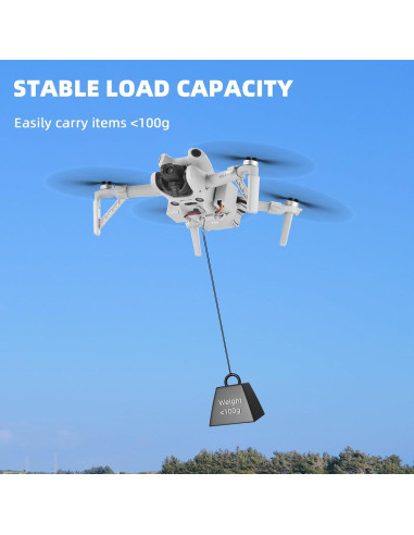 Sistema Airdrop BRDRC para DJI Mini 4 Pro - 100g Carga