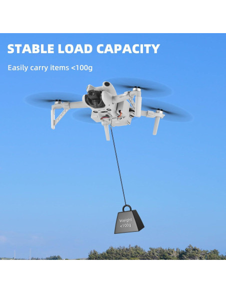 Sistema Airdrop BRDRC para DJI Mini 4 Pro - 100g Carga
