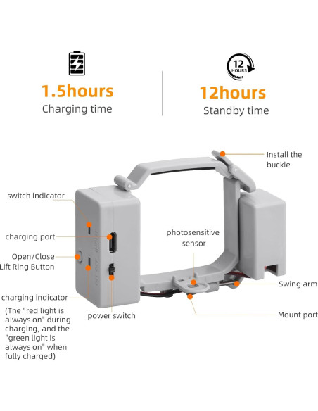 Sistema Airdrop BRDRC para DJI Mini 4 Pro - 100g Carga