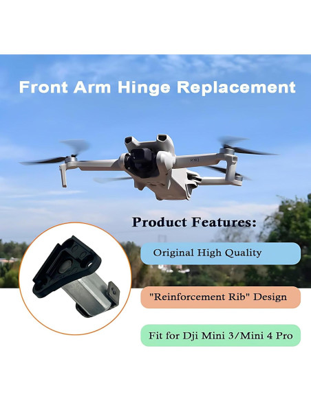 Eje de Brazo Frontal Reemplazo DJI Mini 4 Pro y Mini 3