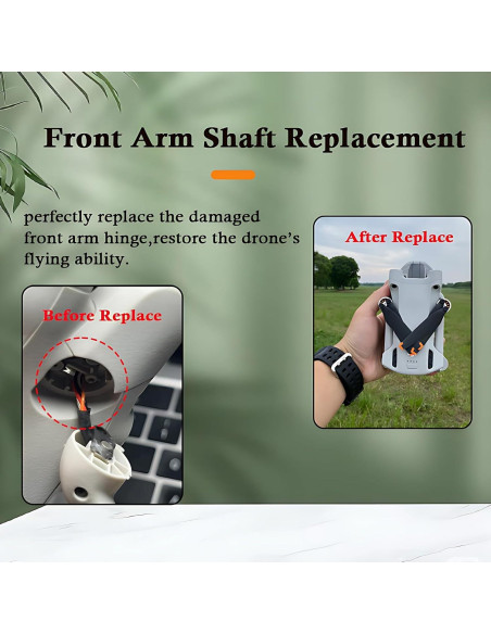 Eje de Brazo Frontal Reemplazo DJI Mini 4 Pro y Mini 3