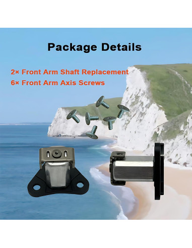 Eje de Brazo Frontal Reemplazo DJI Mini 4 Pro y Mini 3