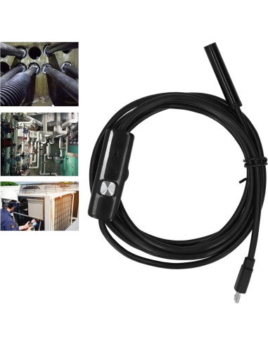 Cámara Endoscópica Industrial USB Eujgoov 1.3MP IP67 7mm