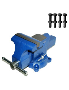 Prensa de Banco PPUMP 15.2 cm Hierro Fundido Azul