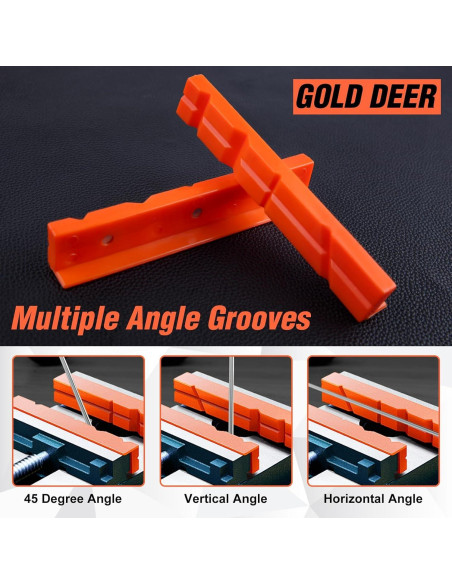 Mandíbulas Blandas para Tornillo de Banco GOLD DEER 2 Pcs