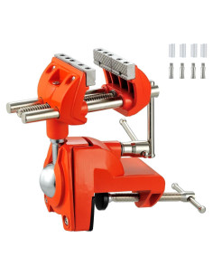 Morsa de Banco Articulada 70mm Aluminio CYTGOUPER Rotativa 360