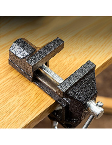 Mini Prensa de Banco MIKMAYTOO 5 cm Negra Portátil