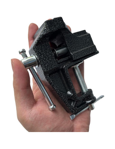 Mini Prensa de Banco MIKMAYTOO 5 cm Negra Portátil