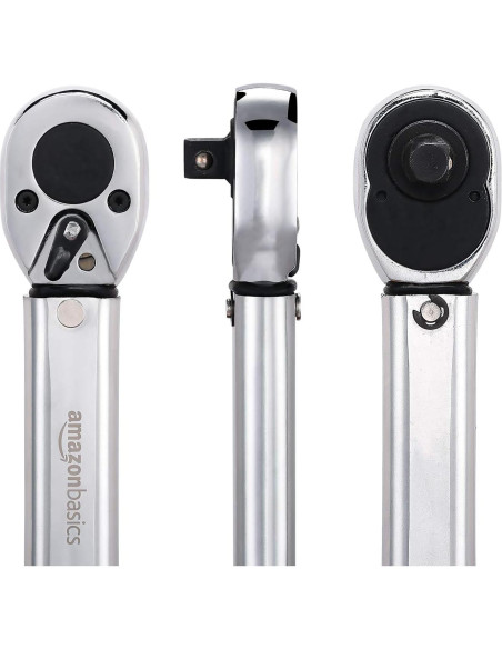 Llave de Torque de Click 3/8" Amazon Basics 15-80 ft-lb