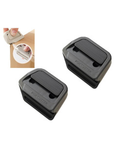 Cortador de Caja Statidom Mini Retráctil 7mm Negro - 2 Unidades