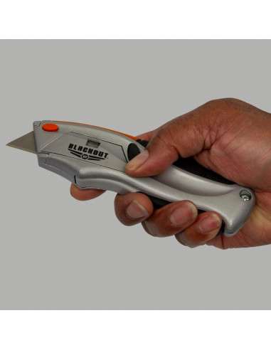 Cuchillo Utility Retráctil Blackout XP con 6 Cuchillas