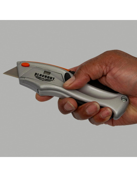 Cuchillo Utility Retráctil Blackout XP con 6 Cuchillas