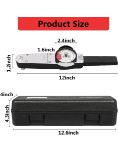 Llave de Torque 0-100 Nm YoTmake con Indicador de Dial 2