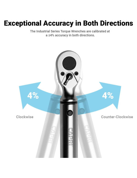 Llave de Torque Industrial Capri Tools 31202-250FL 30-250 Nm