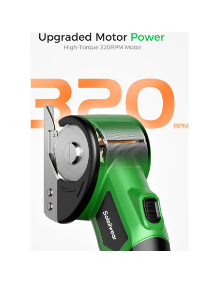 Cortador de Cartón Eléctrico Inalámbrico TY008 Verde 2000mAh