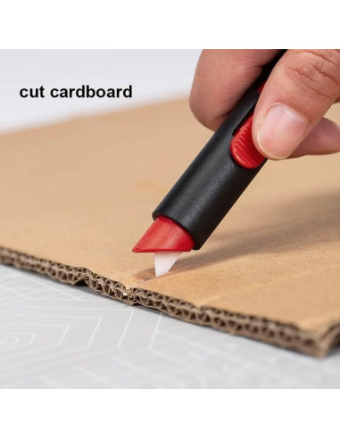 Cortador Utilitario Cerámico Retráctil Veltec VC90 Verde