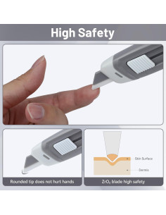 Cortador de Cajas Cerámico Mini Steelite con Bloqueo de Seguridad 2