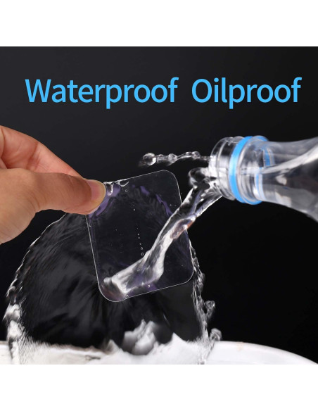 Cinta de Montaje Doble Cara MILEQEE 80 Piezas 60mm Fuerte