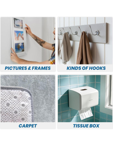 Cinta Doble Cara TAPEBEAR 2.54cm x 3Rollos 3m Alta Resistencia