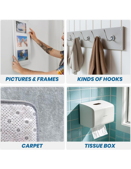 Cinta Doble Cara TAPEBEAR 2.54cm x 3Rollos 3m Alta Resistencia