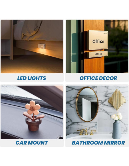 Cinta Doble Cara TAPEBEAR 2.54cm x 3Rollos 3m Alta Resistencia