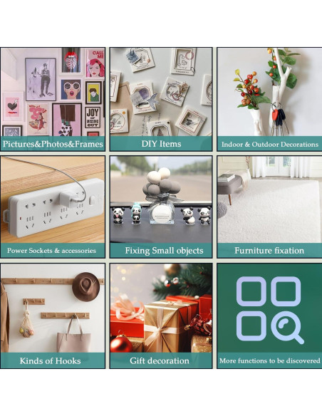 2 Rollos de Cinta Nano Doble Cara Ykimok 3m Transparente