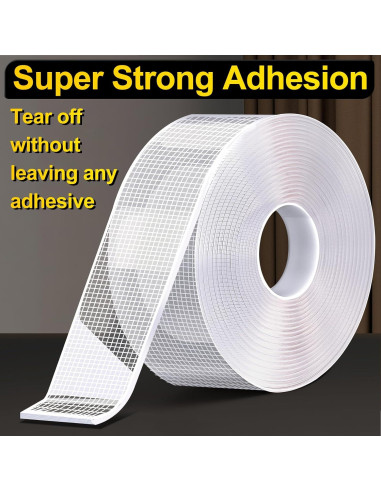 Cinta Adhesiva Doble Cara Nano PACKKA 3m Transparente Alta Resistencia