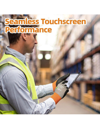 Guantes de Trabajo Schwer A6 AIR-SKIN Resistentes a Cortes Medianos