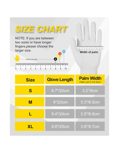 Guantes de Trabajo NEOTRIL Nitrilo MicroFoam 6 Pares Táctiles