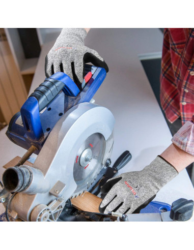 Guantes Resistentes a Cortes Nivel 5 DS Safety - 12 Pares Medianos