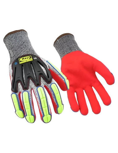 Guantes de Trabajo Ansell Ringers 065 R-Flex Nitrilo XXL