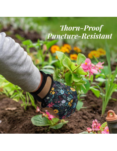 Guantes de Jardinería Tavaleu para Mujeres - A Prueba de Espinas, Táctiles 2