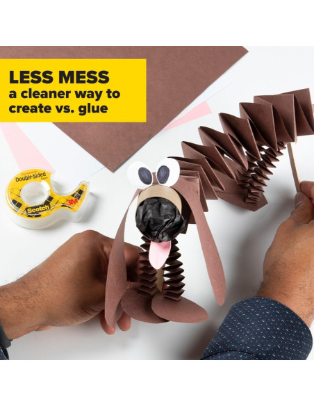 Cinta Doble Cara Scotch 12.7 mm x 6.35 m - 3 Rollos