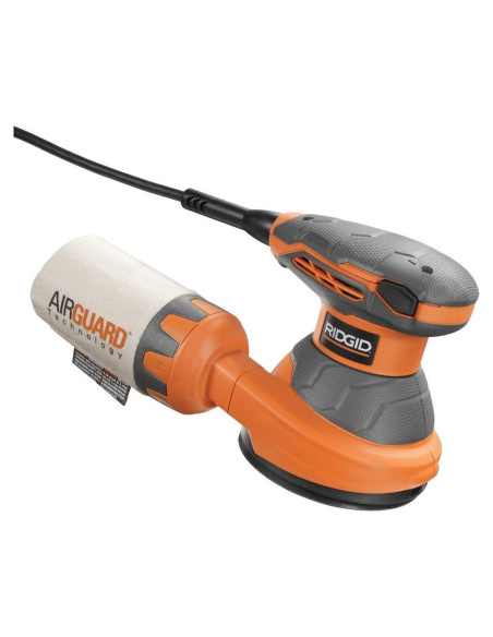 Lijadora Orbital Aleatoria RIDGID R2601 3A 5" con AIRGUARD