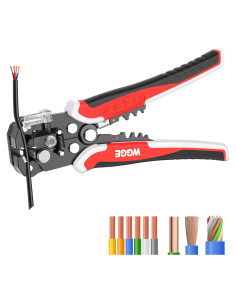 Pelacables Autoajustable WGGE WG-014 para AWG 10-24, 20.32 cm