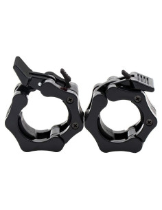 Abrazaderas de barra Clout Fitness para barra de 5.08 cm