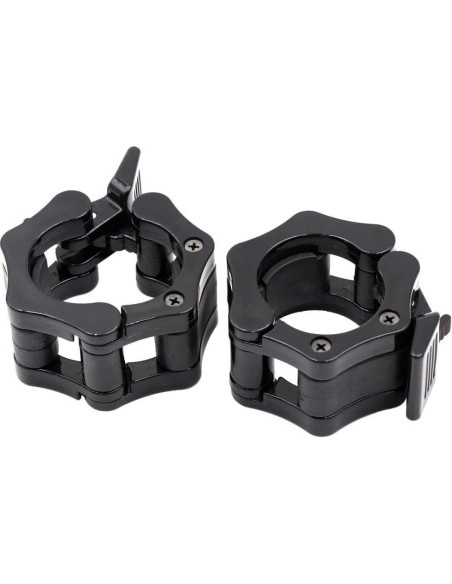 Abrazaderas de barra Clout Fitness para barra de 5.08 cm