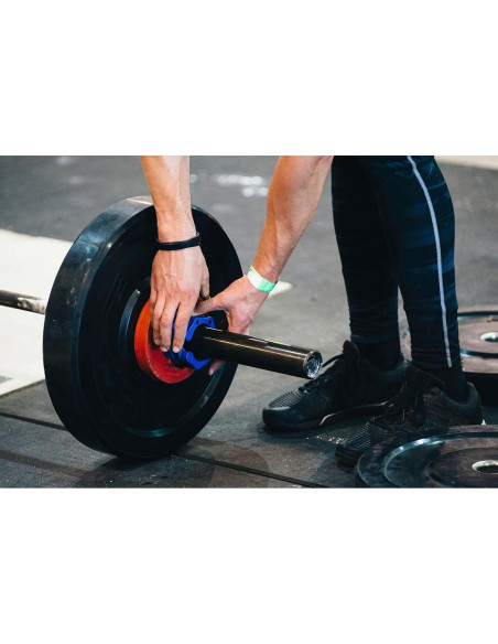 Abrazaderas de barra Clout Fitness para barra de 5.08 cm