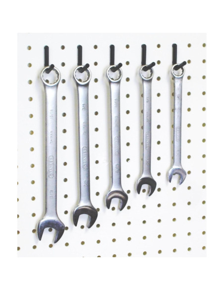 Conjunto de Bins y Ganchos WallPeg para Tablero de Clavos