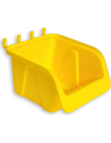 Conjunto de Bins y Ganchos WallPeg para Tablero de Clavos