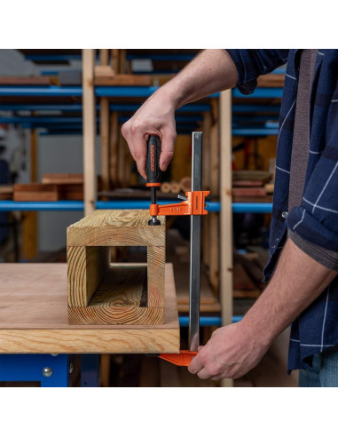 Abrazadera de Barra de Acero Pony 3712-HD 30.48 cm Naranja