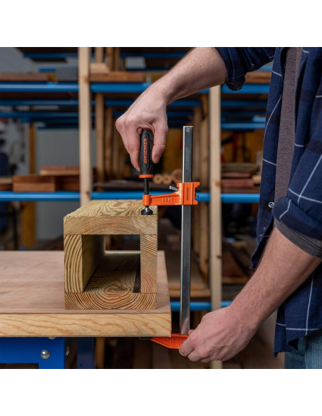 Abrazadera de Barra de Acero Pony 3712-HD 30.48 cm Naranja