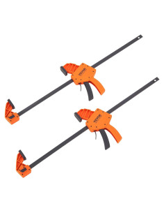 Abrazaderas de Barra VEVOR 61 cm 2-Pack con Carga 136 kg