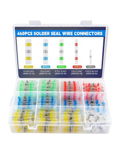 Kit de Conectores de Cable Termoretráctiles BILIPLE 460PCS
