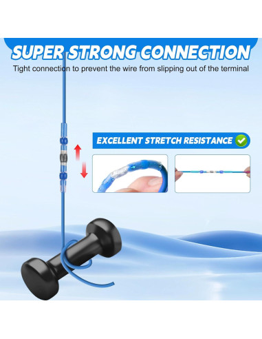 Kit de Conectores de Cable Termoretráctiles BILIPLE 460PCS