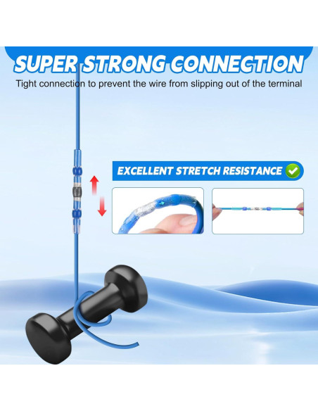 Kit de Conectores de Cable Termoretráctiles BILIPLE 460PCS