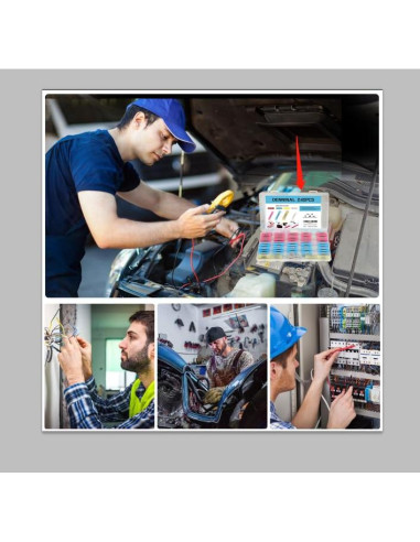 Kit de Conectores Térmicos a Prueba de Agua Denninal 240 Piezas