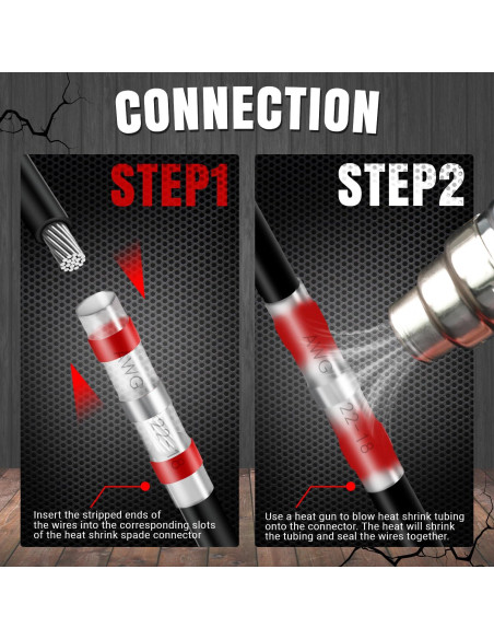 Kit de Conectores de Cable TMH 120 Piezas Aislados y Sellados