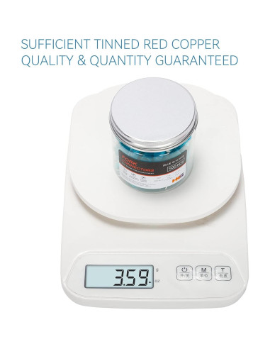 Conectores de Horquilla HKS 100PCS Azul 16-14 Gauge Termorretráctil